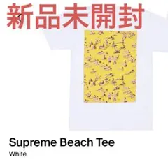 【新品未開封】シュプリーム SS16 ビーチ Tシャツ ホワイト サイズM