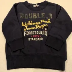 DOUBLE_B ダブルビー トレーナー ネイビー
