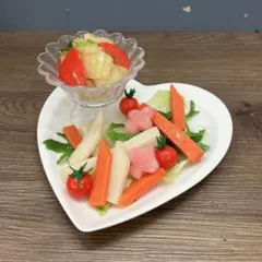 3F 食品サンプル オードブル 唐揚げ ポテト M.STYLE 皿付き - メルカリ