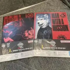 一番くじ　マンウィズ　クリアファイル&ステッカーセット　ジャンケンジョニー