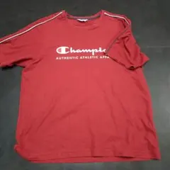 Champion 赤色 Tシャツ Lサイズ ヴィンテージ 古着 好きな方