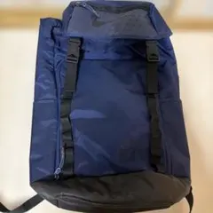 (美品)ナイキ NIKE リュック バックパック ネイビー 大容量 フラップのサムネイル