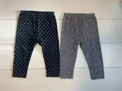 UNIQLOレギンス 2本セット 80cm