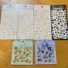 新品　未使用　未開封　セリア　シール　まとめ売り　人気　ぷっくりシール　シール帳