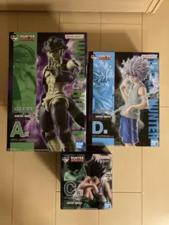 【最安値】HUNTER×HUNTER 一番くじ A賞 C賞 D賞