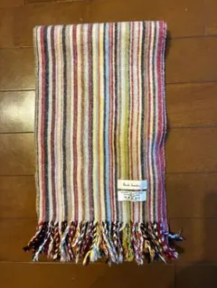 Paul Smith シグニチャーストライプマフラー　美品