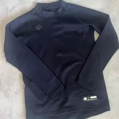 最大値引き　ネイビー 長袖　あったか裏起毛　アンダーシャツ 150