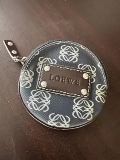 LOEWE】ロエベ トリコロール ノットレザー キーリング キーホルダー