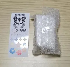 なつかしのガラケープラスマスコット デコシール付き ホワイト