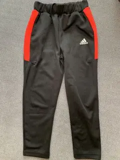 adidas ジャージ 黒/赤 130cm 美品