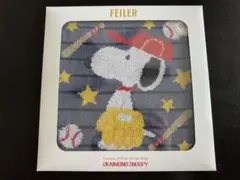 フェイラースヌーピータウン限定巾着SNOOPY野球Baseballバッグ小物入れ