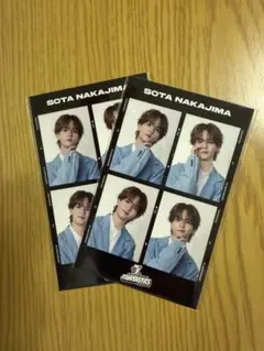 あ*こ様 ファンタ ロト 中島颯太 ステッカー 2枚