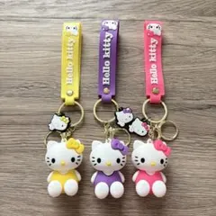 ハローキティ キーホルダーセット 3個