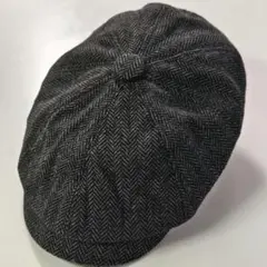 ヘリボーン柄 キャスケット FREEサイズ
