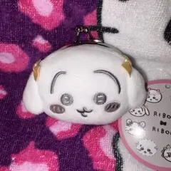 ちいかわ ミニがまぐち〜リボン〜 うさぎ ぬいぐるみポーチ