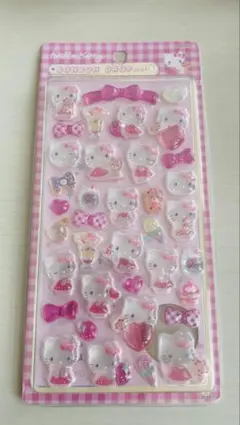 ボンボンドロップシール風　ハローキティ　キティちゃん　ステッカー　サンリオ