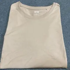 【桃XL】半袖 スーピマコットンクルーネックT
