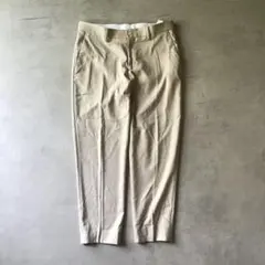 ZARA ザラ スラックス　パンツ　ベージュ　レディース　ワイドパンツ