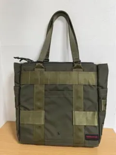 完売色 極美品 ブリーフィング A4 3WAY ライナー MW オリーブ 通勤 