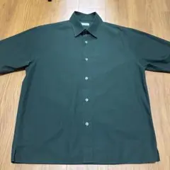 BEAUTY & YOUTH 半袖シャツ ダークグリーン M