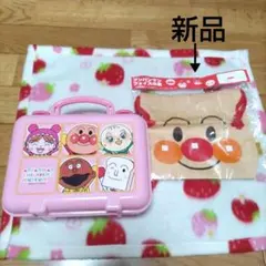 ☆新品☆アンパンマン フェイス巾着&☆used☆アンパンマン 限定 バック