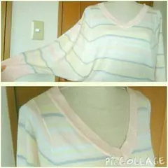 値下げしました✴セシルマクビー⭐ドルマンスリーブ ニット