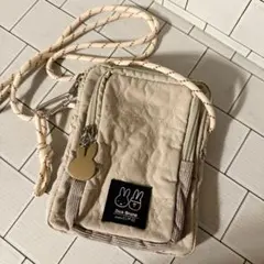 ミッフィー × studio CLIP キルトお財布ショルダーバッグ