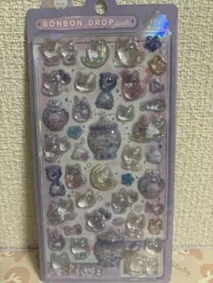 ボンボンドロップシール　ナイトミャウ　クーリア