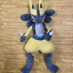 ポケットモンスター　めちゃもふぐっとぬいぐるみ　黄色いルカリオ　ポケモン