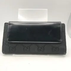 グッチ 長財布 財布 GG ブラック