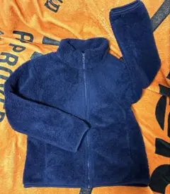 ネイビー フリースジャケット 130cm