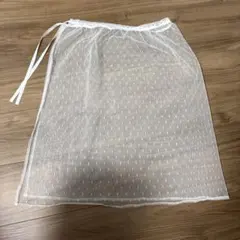 レイヤード☻レース巻きスカート