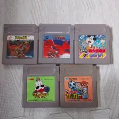 ゲームボーイソフト　5本まとめ売りセット