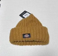 ディッキーズ　ニットキャップ　カーキ　新品　浅いタイプ　ビーニー