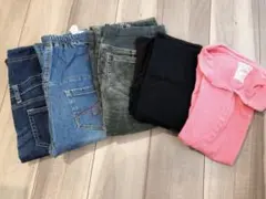 マタニティ　半袖シャツ　マタニティパンツ４枚