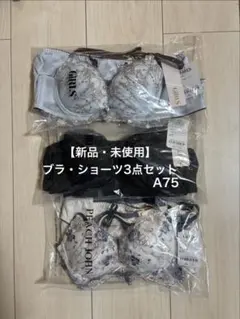 ピーチジョン　ブラジャーショーツセット 3点 A75 下着のサムネイル