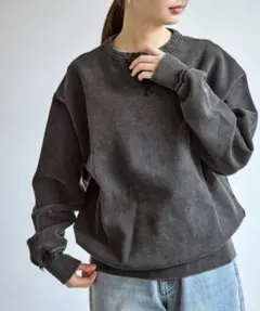 【Champion/チャンピオン】ピグメント裏毛クルーネックスウェット