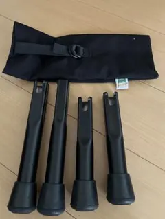 屋外未使用　カーミットチェア純正レッグエクステンション 4本未カット収納袋付き 2025年最新】カーミットチェア レッグエクステンションの人気