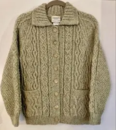 Janette Murray ケーブルニットカーディガン