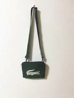 LACOSTE ショルダーバッグ グリーン