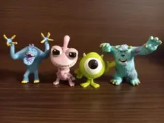 モンスターズインク　フィギュア4点セット