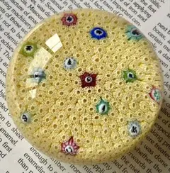 希少！＊ バカラ ミルフィオリ 千の花 クリスタル ペーパーウェイト 12