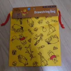 くまのプーさん 巾着袋 約20×17cm