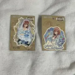 五等分の花嫁　中野三玖　ステッカー