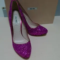 パンプス ミュウミュウ