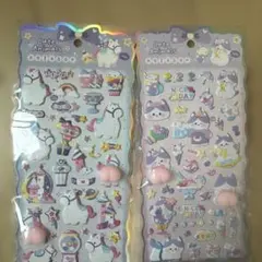 おしりシール　ネコ　ユニコーン