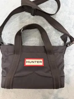 HUNTER ショルダーバッグ ブラック