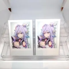 にじさんじ いずれ菖蒲か杜若 チェキ風カード あやかき 梢桃音