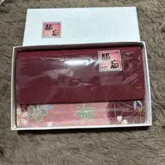 都忘　高級念珠袋 桜の花柄 箱付きのサムネイル