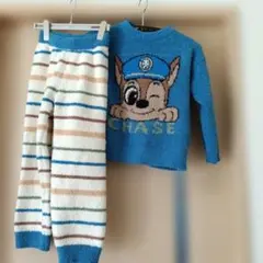 キッズ130 長袖　モコモコ　部屋着　パジャマ　寝間着 パウパト　パウパトロール